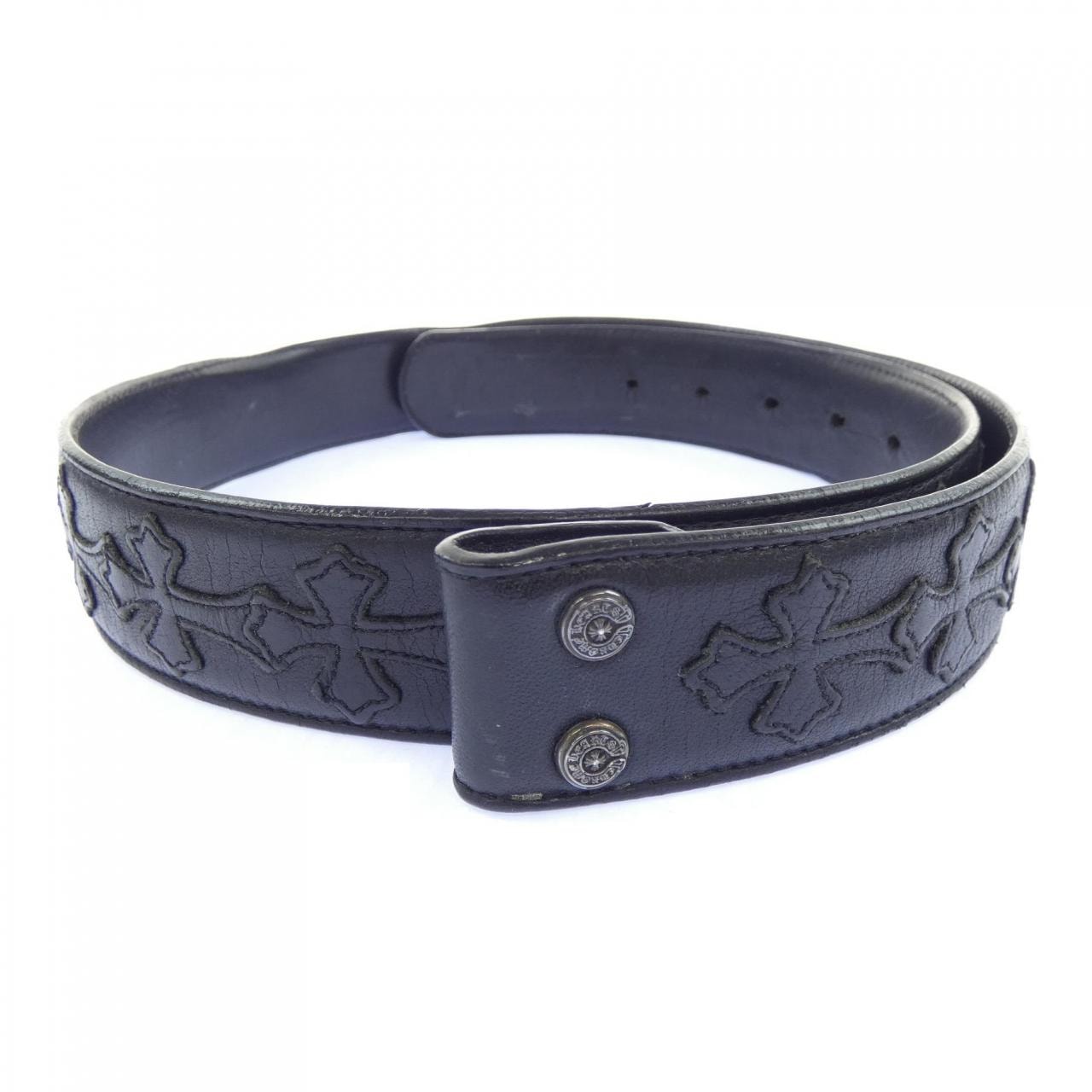 クロムハーツ CHROME HEARTS 1.5 STRAP CEMETERY CROSS 2241 304 8025 BELT