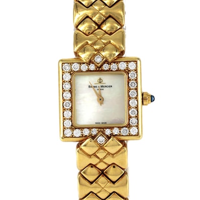 【ノーメンテナンス還元価格】ボーム&メルシェ YG/D MV035078 YG クォーツ