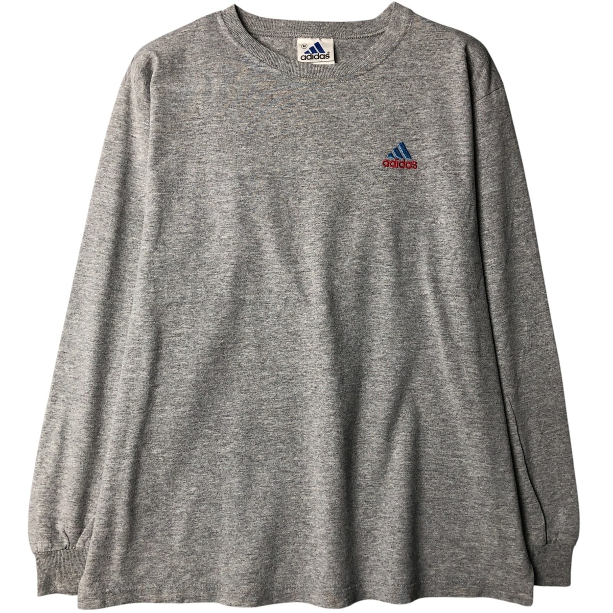 古着 90年代 アディダス adidas ロングTシャツ ロンT USA製 メンズM相当 ヴィンテージ/eaa529756