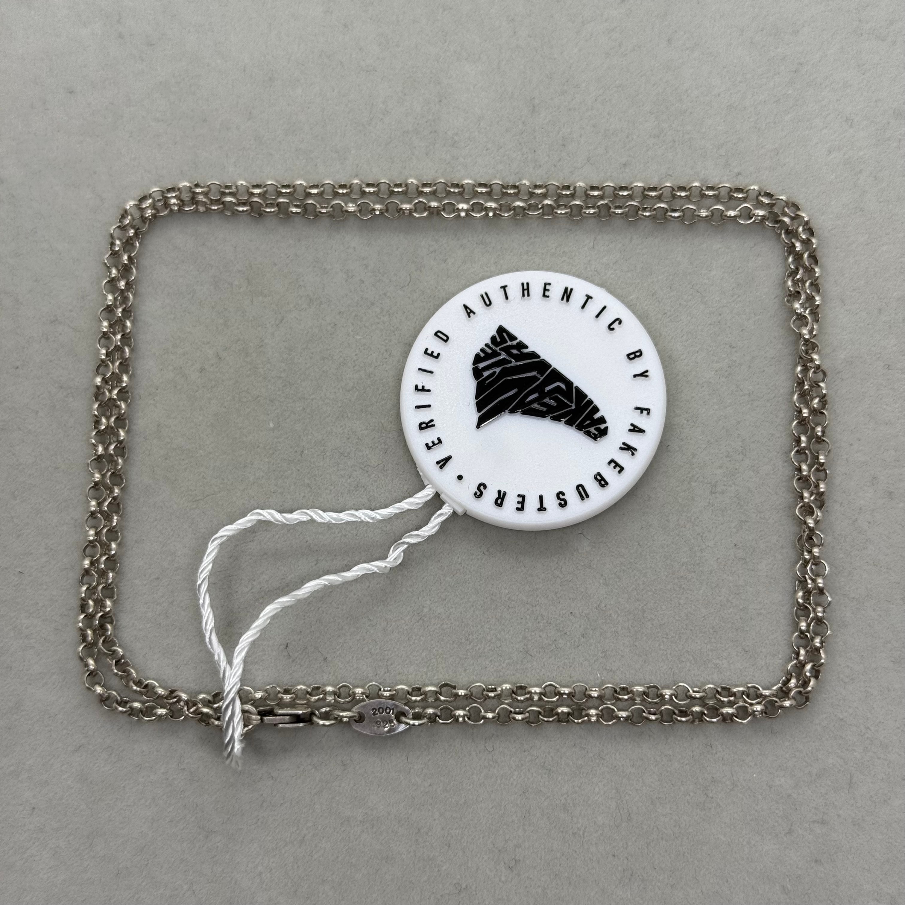 Chrome Hearts Roll Chain Necklace "Silver"