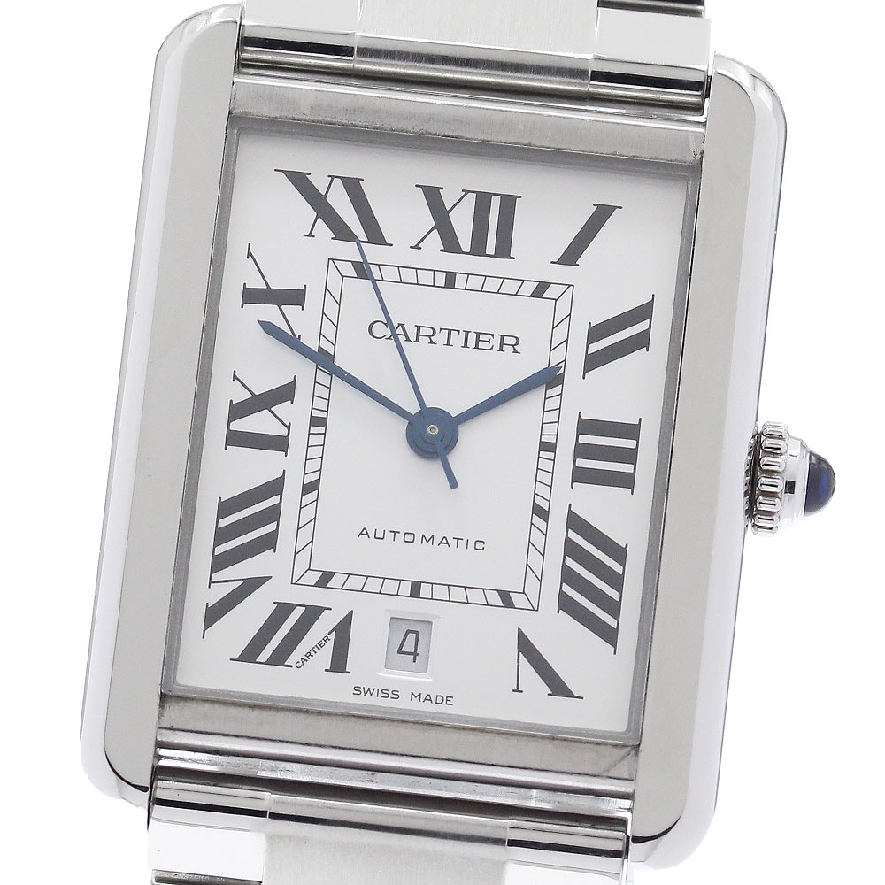 ★保 カルティエ タンクソロ XL デイト W5200028 メンズ 【中古】
