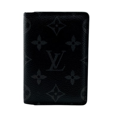 ルイヴィトン LOUIS VUITTON カードケース モノグラムエクリプス オーガナイザードゥポッシュ M61696 ブラック