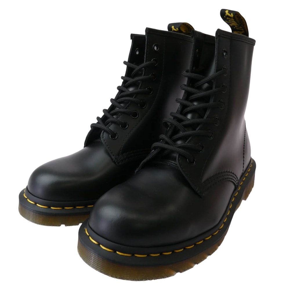 Dr.Martens ドクターマーチン ブーツ 1460 Smooth Leather Boots 10072004 8EYE BOOT 8ホールブーツ レザー ブーツ ブラック系 US8【新古品】【未使用】【中古】