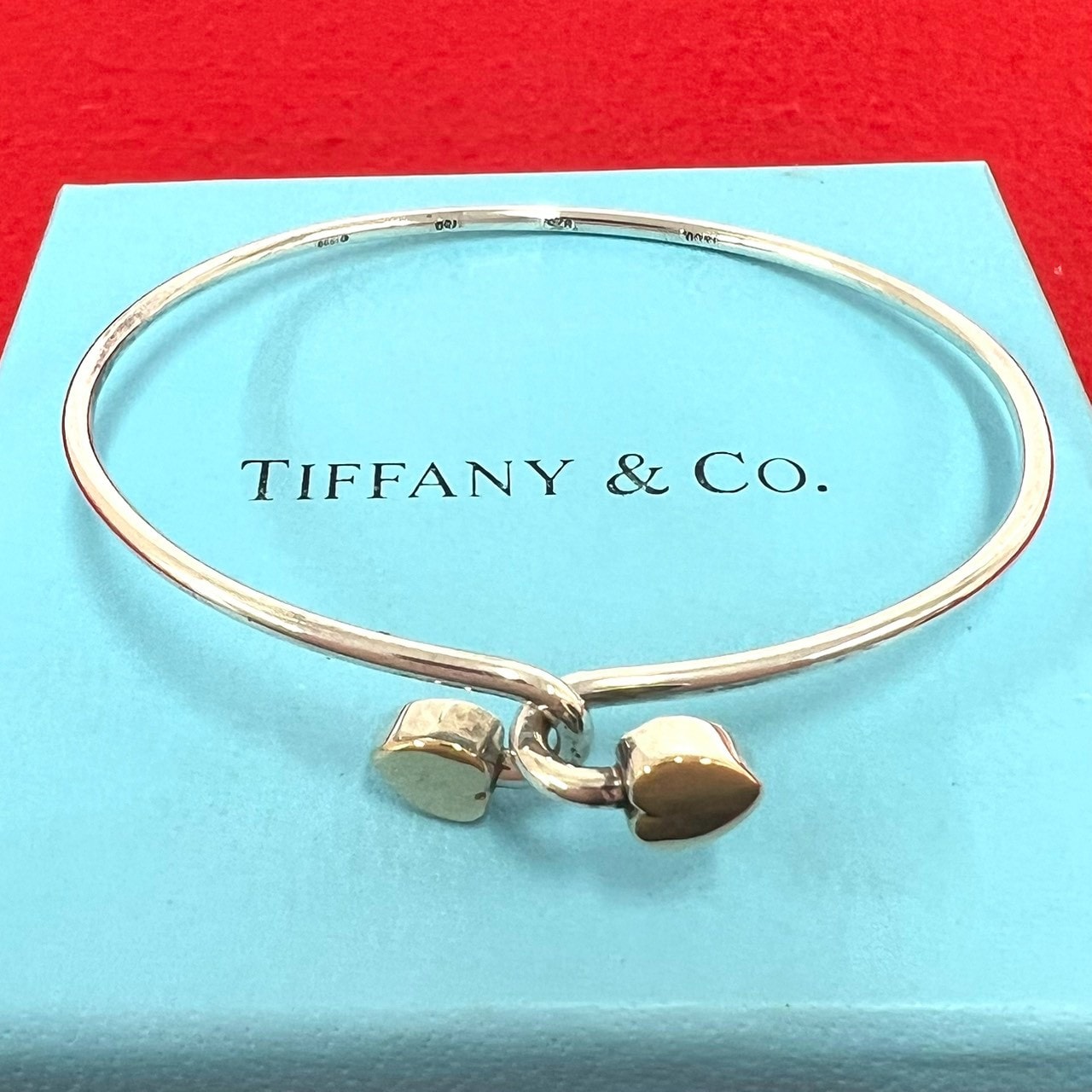 TIFFANY&Co. ティファニー ソリッド ダブルハート ブレスレット シルバー925 K18イエローゴールド ブレスレット シルバー
25760