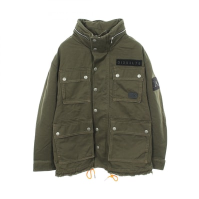 ディーゼル DIESEL ミリタリー 衣料品 アウター コットン メンズ カーキ系 / ブラック系 【中古】