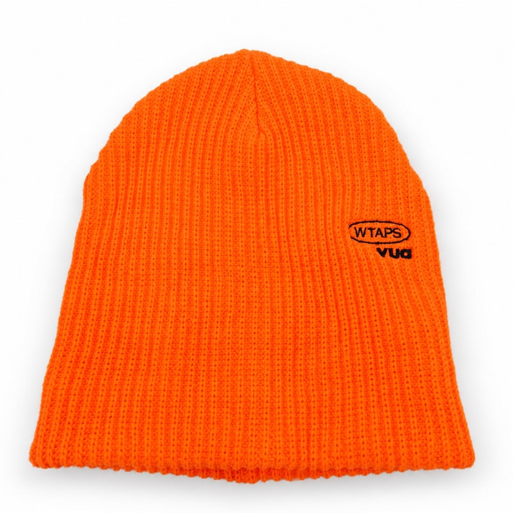 WTAPS ダブルタップス 24AW 242MADT-HT05 BEANIE 05 / BEANIE / ACRYLIC ビーニー アクリル ニット帽 オレンジ系【中古】