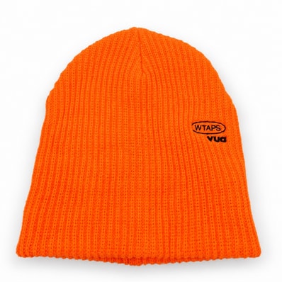 WTAPS ダブルタップス 24AW 242MADT-HT05 BEANIE 05 / BEANIE / ACRYLIC ビーニー アクリル ニット帽 オレンジ系【中古】