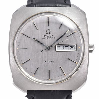 オメガ OMEGA Ref.166.095 ヴィンテージ デビル Cal.752 シルバー 自動巻き メンズ 腕時計 C#148856