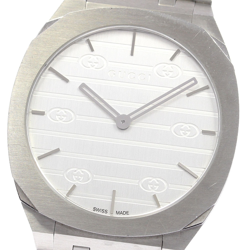 グッチ   163.4/YA163402 クォーツ レディース 【中古】