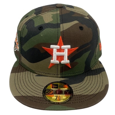 NEW ERA ニューエラ ヒューストン アストロズ キャップ 迷彩 サイズ 7 1/2 正規品 / 51591