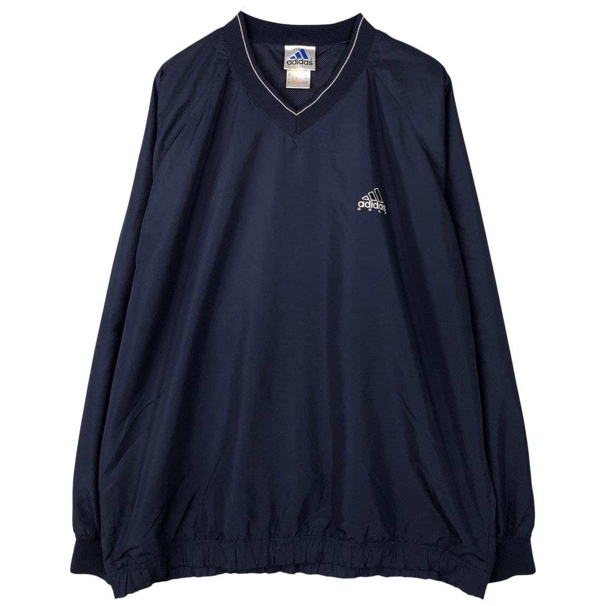 古着 90~00年代 アディダス adidas GOLF Vネック ウォームアッププルオーバー メンズL相当/eaa606598