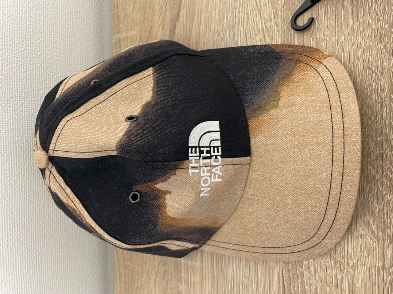 Supreme x The North Face Bleached Denim Print 6-Panel "Black"