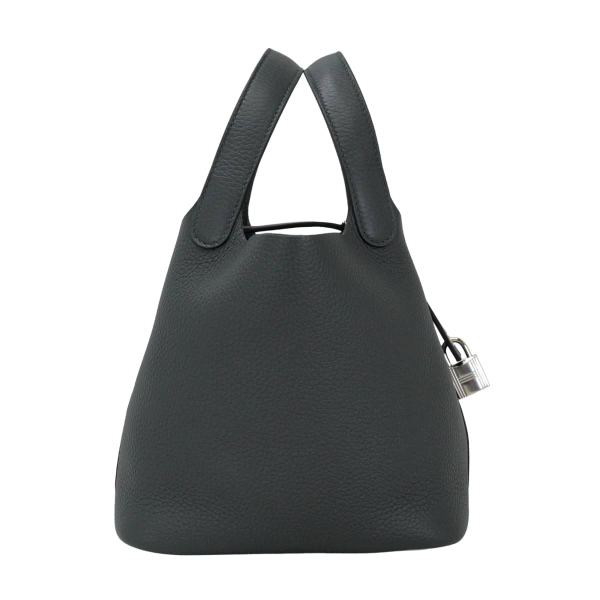 HERMES エルメス ハンドバッグ ピコタンロック 18 PM グリミスティ トリヨンクレマンス シルバー金具 G刻印 新品