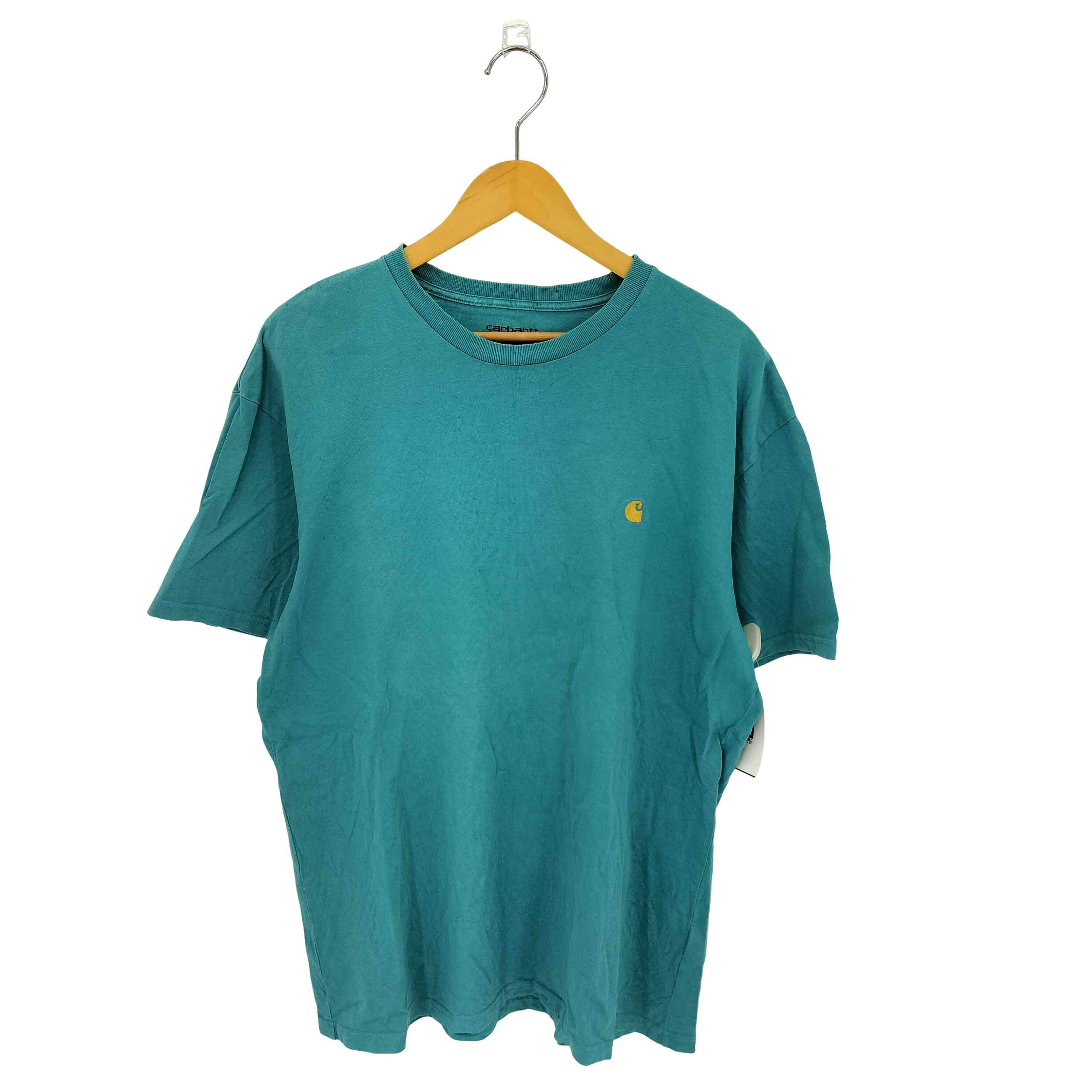 S/S CHASE T-SHIRT ロゴ刺繍 コットン半袖 クルーネックシャツ【1140987967374】