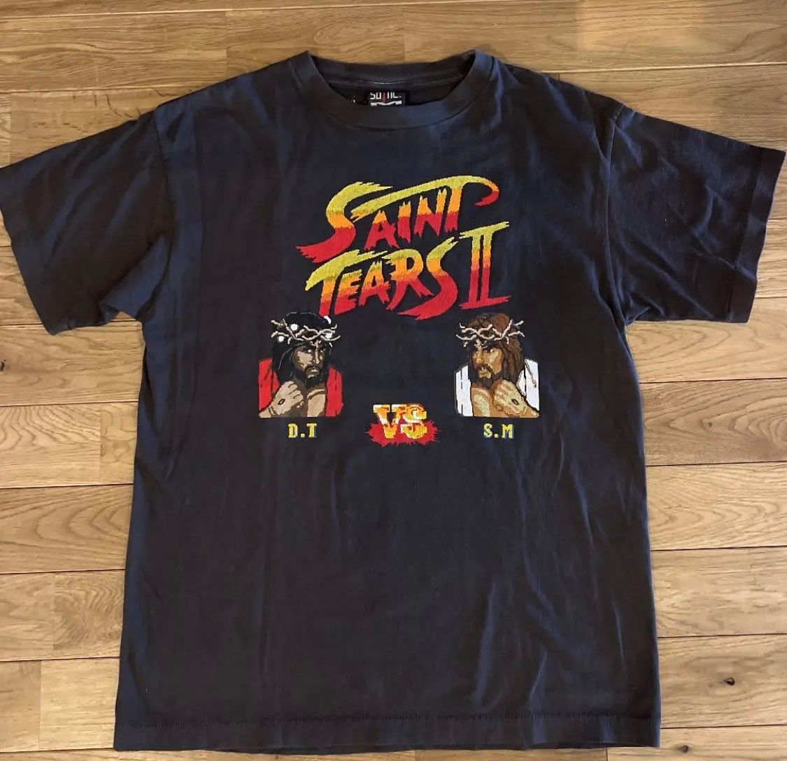 セントマイケル デニムティアーズ Tシャツ