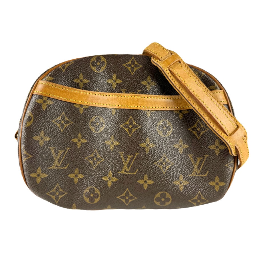 ルイ ヴィトン LOUIS VUITTON 斜め掛けショルダーバッグ モノグラム ブロワ モノグラムキャンバス ブラウン ゴールド レディース M51221【中古】 z8703