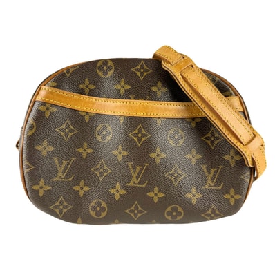 ルイ ヴィトン LOUIS VUITTON 斜め掛けショルダーバッグ モノグラム ブロワ モノグラムキャンバス ブラウン ゴールド レディース M51221【中古】 z8703