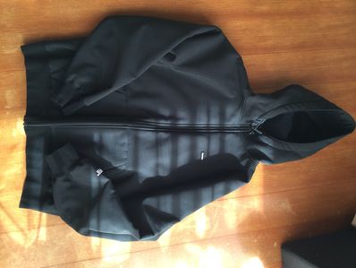 Supreme WINDSTOPPER Zip Up Hooded Sweatshirt "Black"