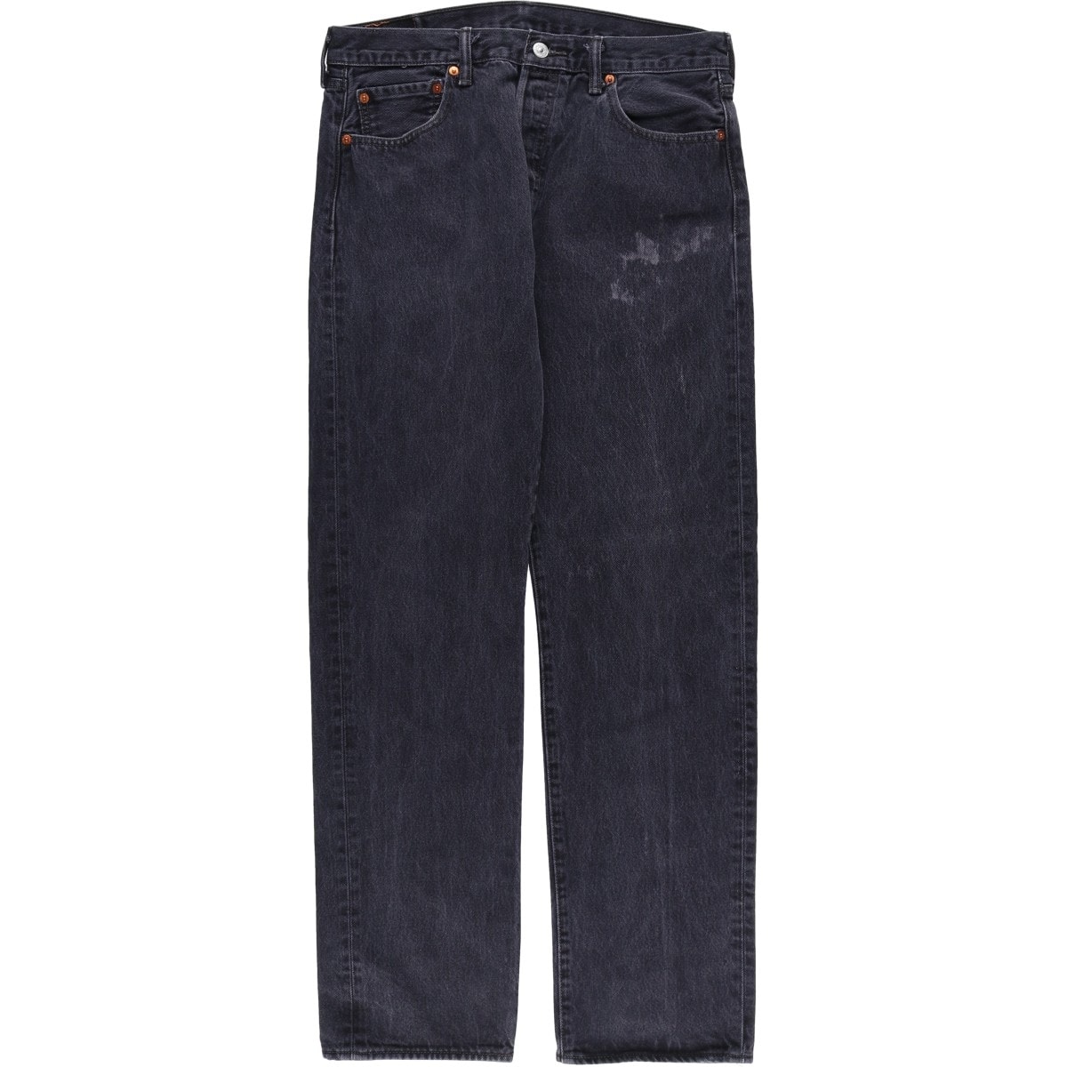 古着 リーバイス Levi's 501 ブラックデニム ストレートデニムパンツ メンズw34相当/eaa607625