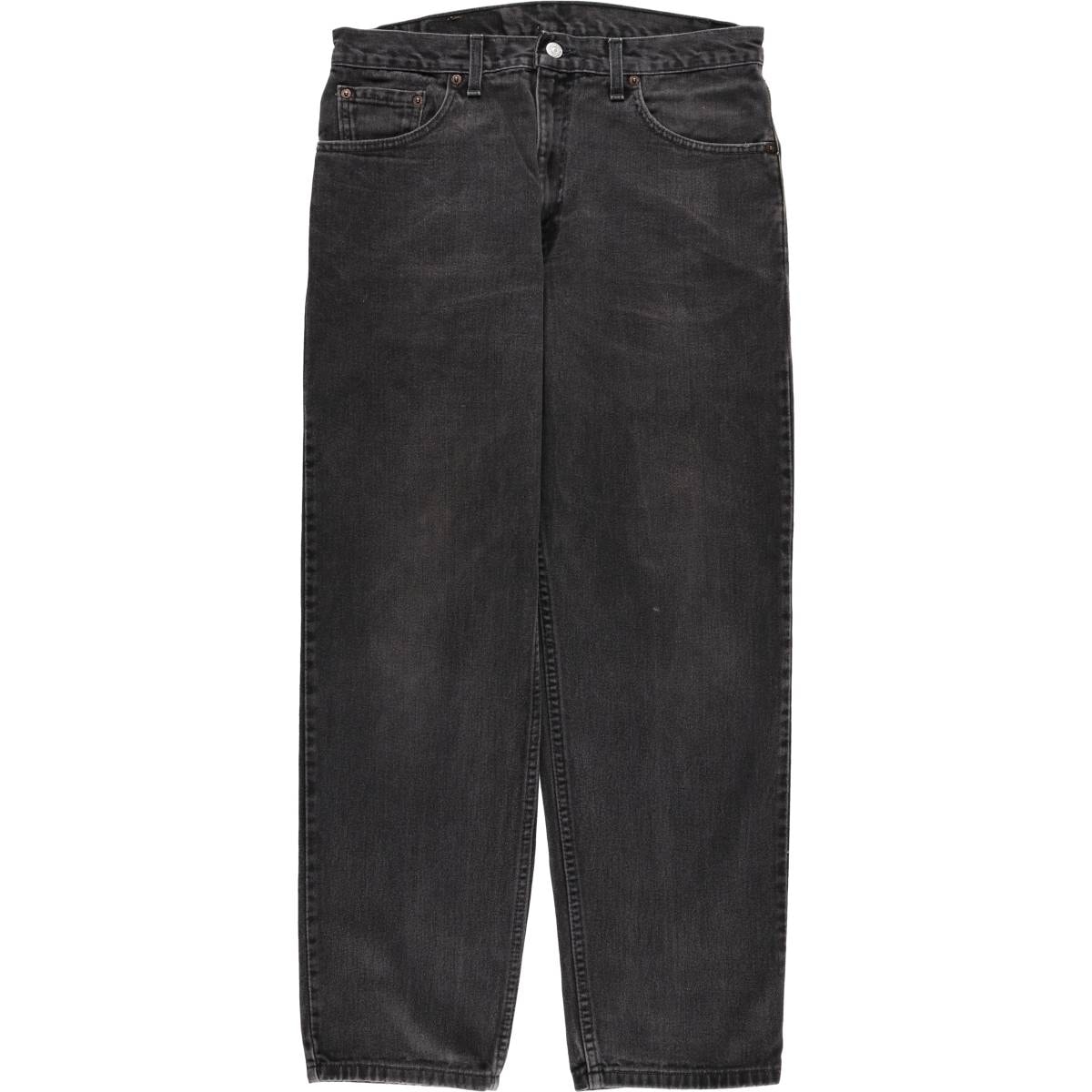 古着 リーバイス Levi's 550 RELAXED FIT TAPERED LEG ブラックデニム テーパードデニムパンツ カナダ製 メンズw34相当/eaa583920