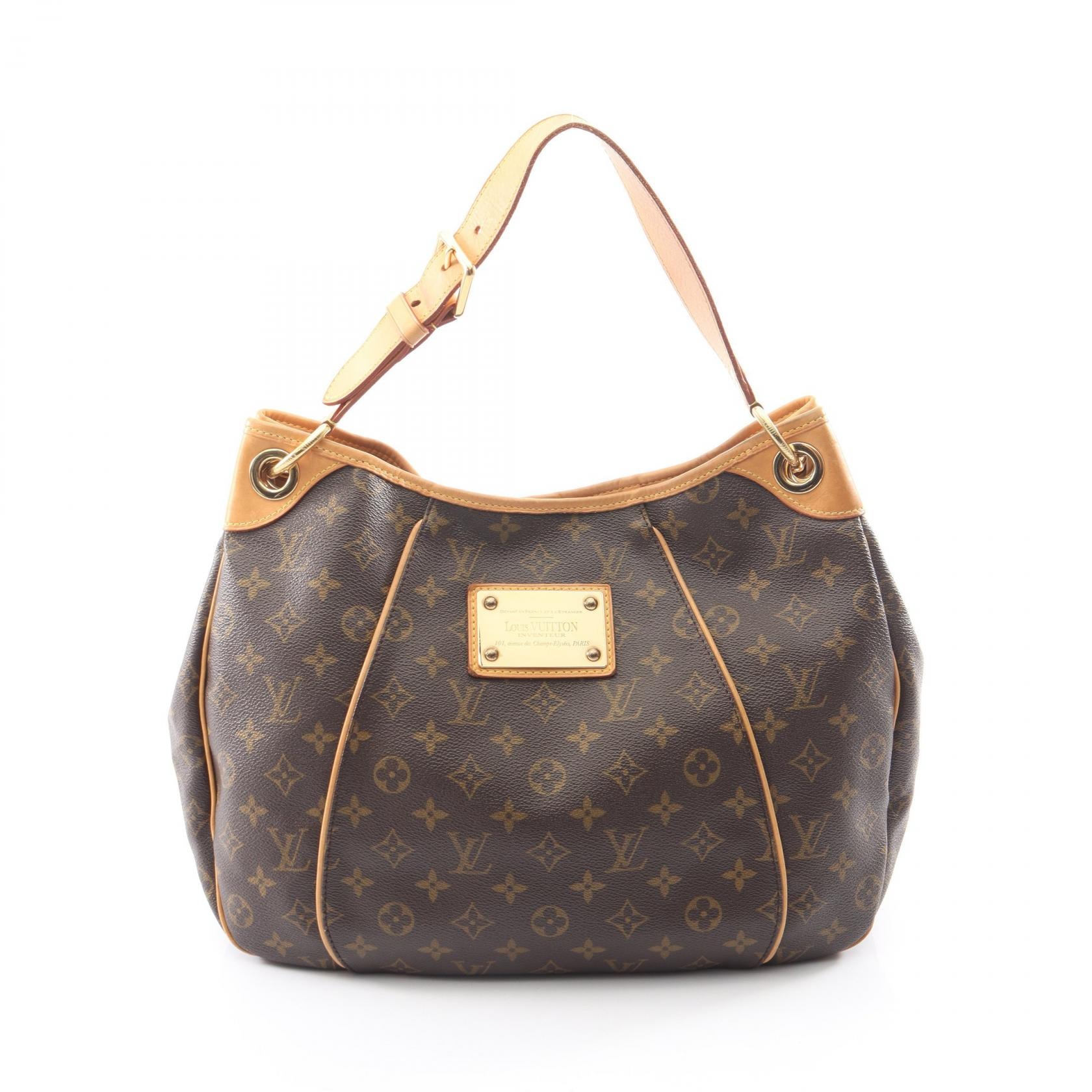 ルイ・ヴィトン LOUIS VUITTON ガリエラ ショルダーバッグ バッグ PVCコーティングキャンバス レザー モノグラム レディース ブラウン系 M56382 【中古】
