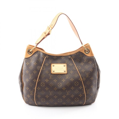 ルイ・ヴィトン LOUIS VUITTON ガリエラ ショルダーバッグ バッグ PVCコーティングキャンバス レザー モノグラム レディース ブラウン系 M56382 【中古】