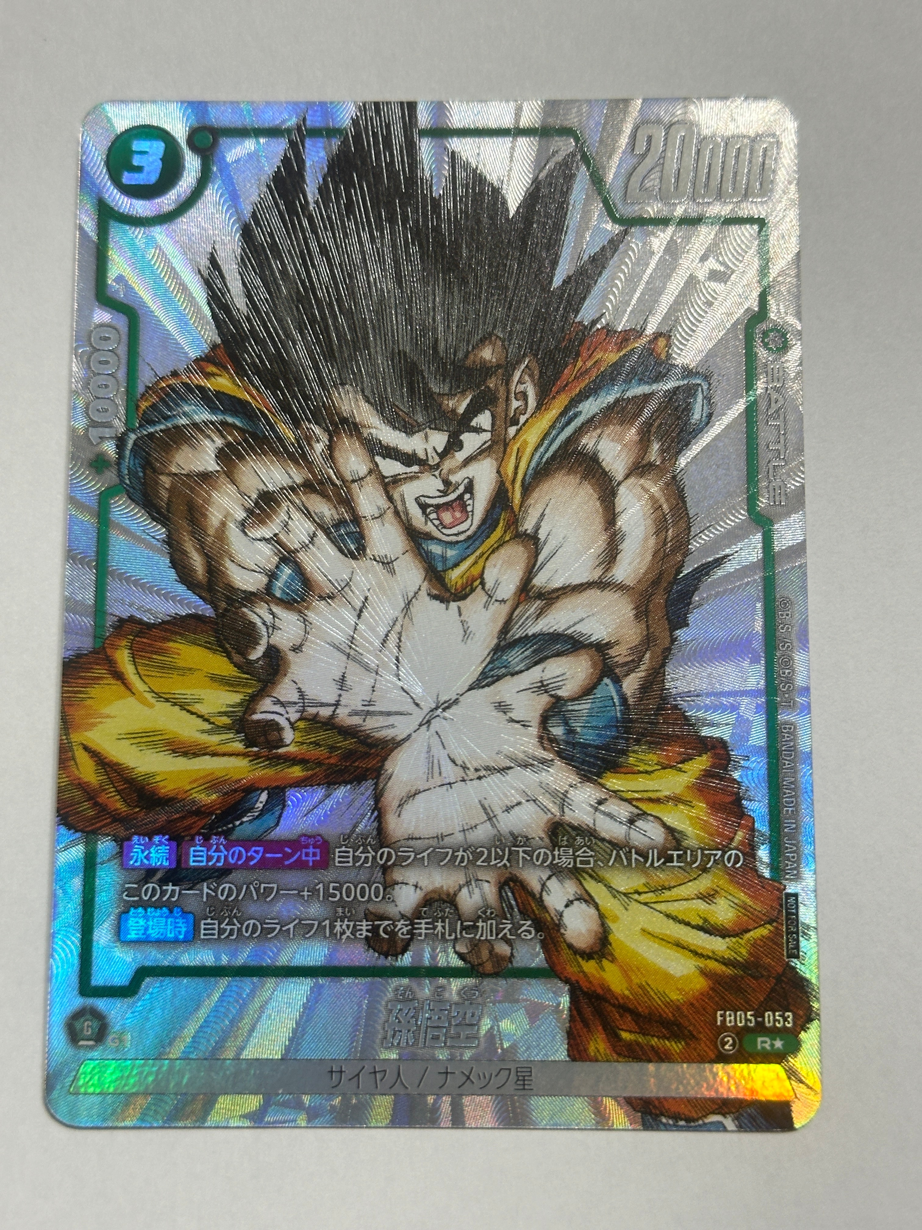 PSA10】孫悟空 R [FB05-053](フュージョンワールド「1st COMPLETE CARD