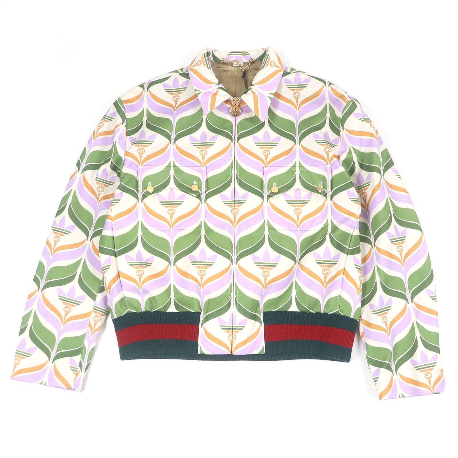 adidas x GUCCI Trefoil Print Jacket "Multi"