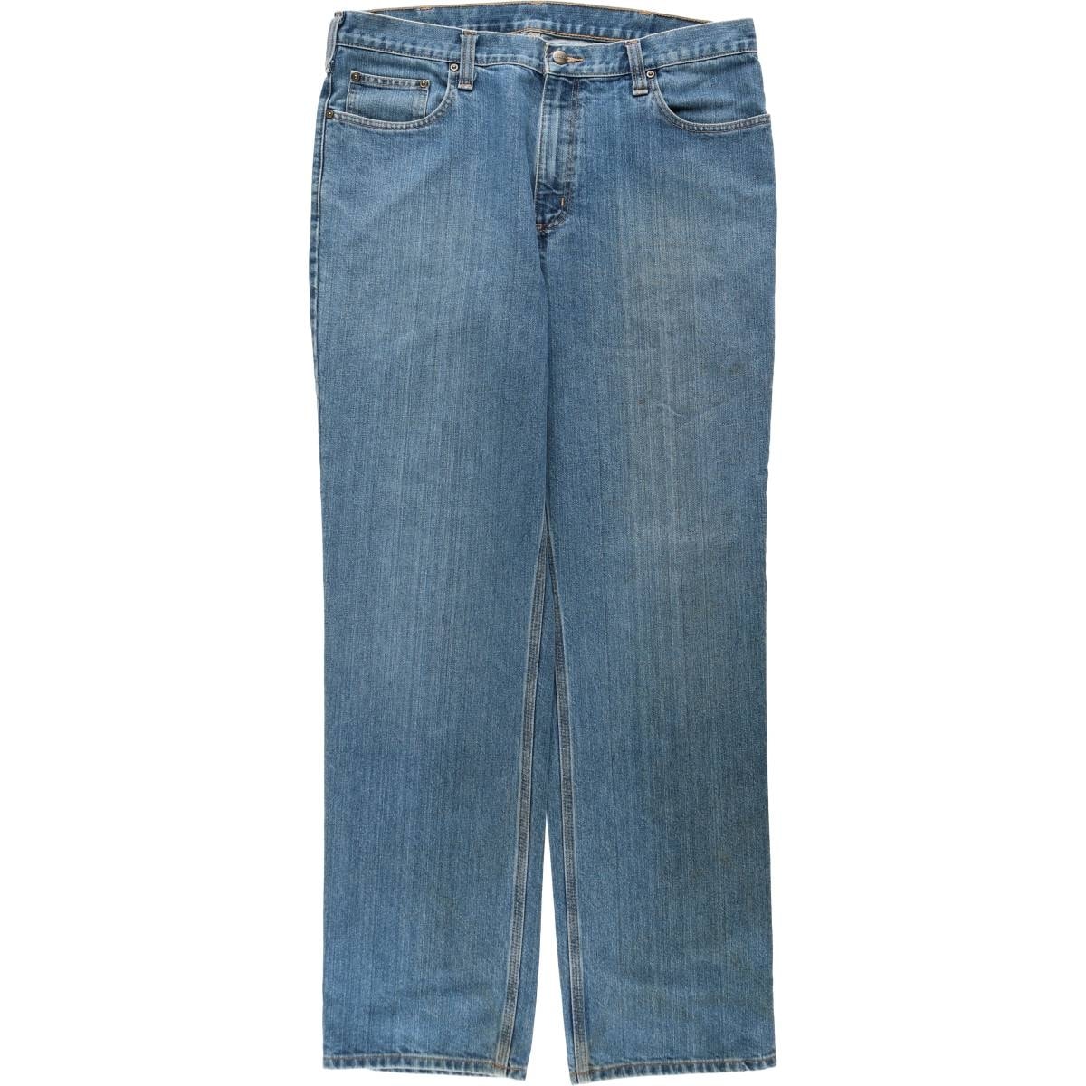 古着 カーハート Carhartt RELAXED FIT ストレートデニムパンツ メンズw37相当/eaa637881