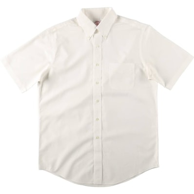 古着 ブルックスブラザーズ Brooks Brothers 346 半袖 ボタンダウンシャツ メンズM相当/eaa674560
