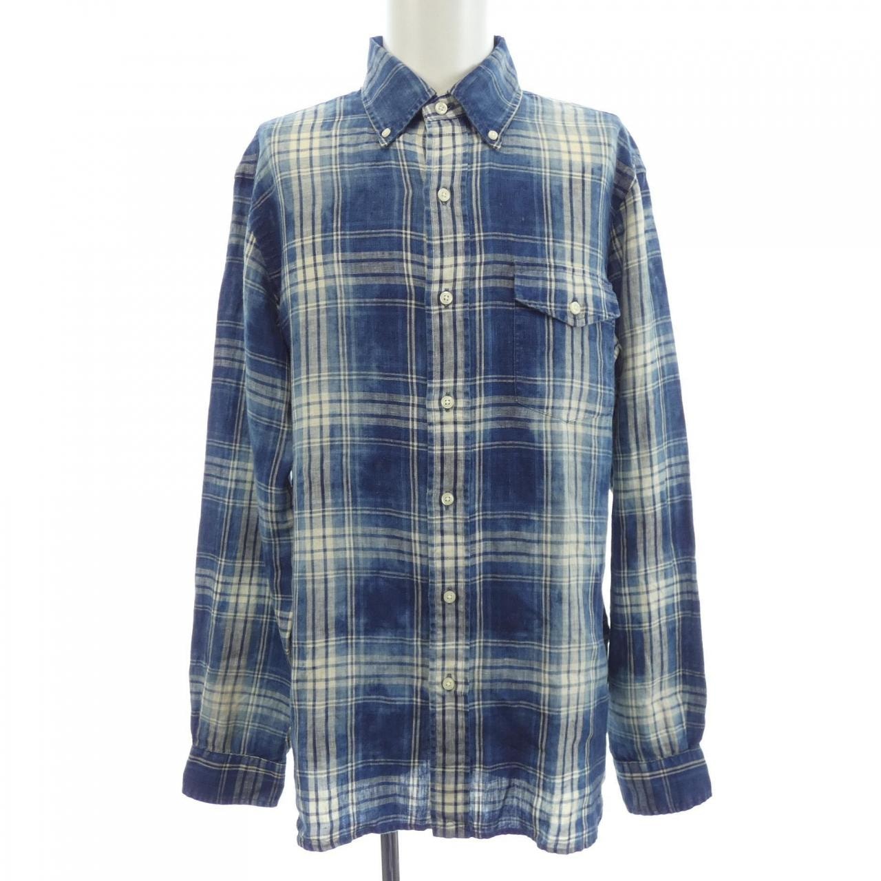 ポロラルフローレン POLO RALPH LAUREN CLASSIC FIT INDIGO シャツ