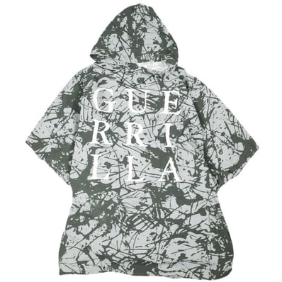 MOUNTAIN RESEARCH マウンテンリサーチ 26SS 日本製 Splatrail Poncho スプラトレイル ポンチョ MTR4248 Free Gray Charcoal アウター g26898