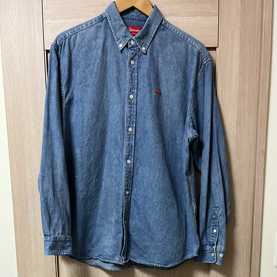 シュプリーム スモール ボックス シャツ "デニム" (22SS)