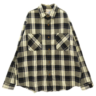 N.HOOLYWOOD エヌハリウッド 長袖シャツ 23SS 2231-SH30-021 BIG MAC SHIRT ビッグマック チェック 長袖 ネルシャツ マルチカラー系 XL【中古】