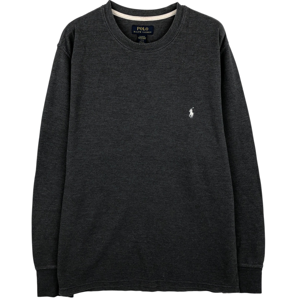 古着 ラルフローレン Ralph Lauren POLO RALPH LAUREN SLEEPWEAR サーマルロングTシャツ メンズL相当/eaa616058