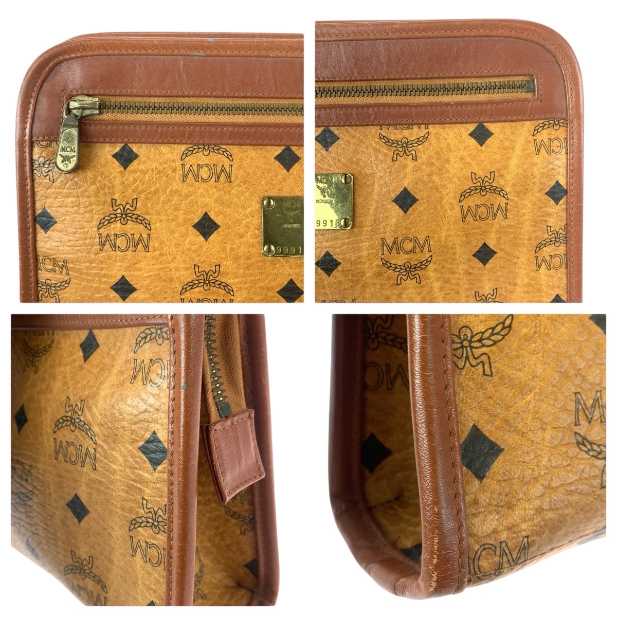B (目立った傷や汚れなし)】MCM エム シー エム ヴィンテージ
