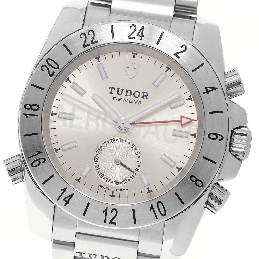 ★保 チュードル アエロノート デイト GMT 20200 メンズ 【中古】