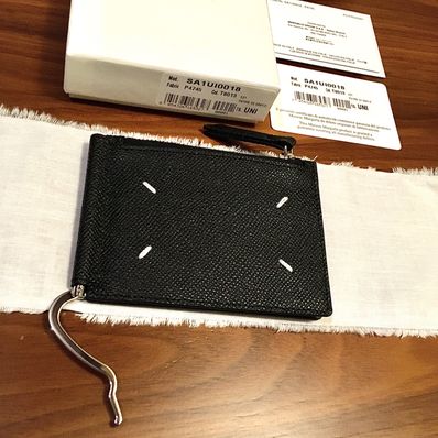 Maison Margiela Money Clip Wallet "Black"