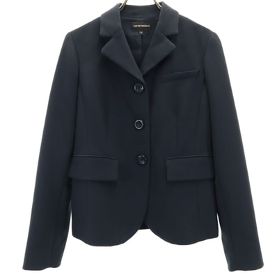 Emporio Armani エンポリオアルマーニ 長袖 ジャケット 40 ネイビー系