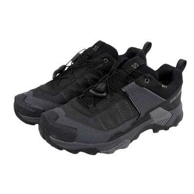 サロモン X Ultra 5 ワイド ゴアテックス ハイキングシューズ メンズ Black Asphalt Castlerock ブラック 27cm 477274 8.5(UK)