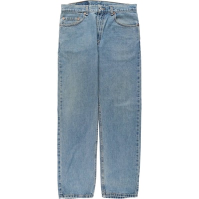 古着 00年代 リーバイス Levi's 505 REGULAR FIT STRAIGHT LEG テーパードデニムパンツ USA製 メンズw34相当/eaa645227