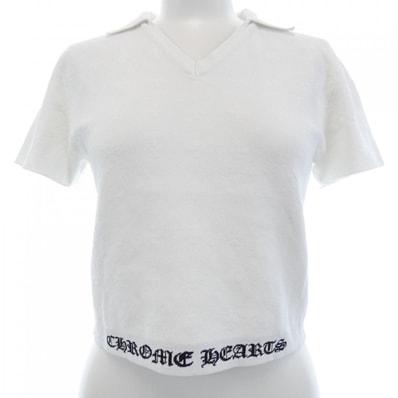 クロムハーツ CHROME HEARTS CHプラス Y NOT V NECK RAYON POLO 419180490******357 トップス