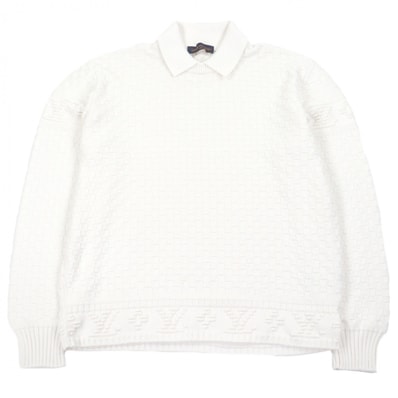 極美品 ルイヴィトン セーター アイボリー メンズ XXL