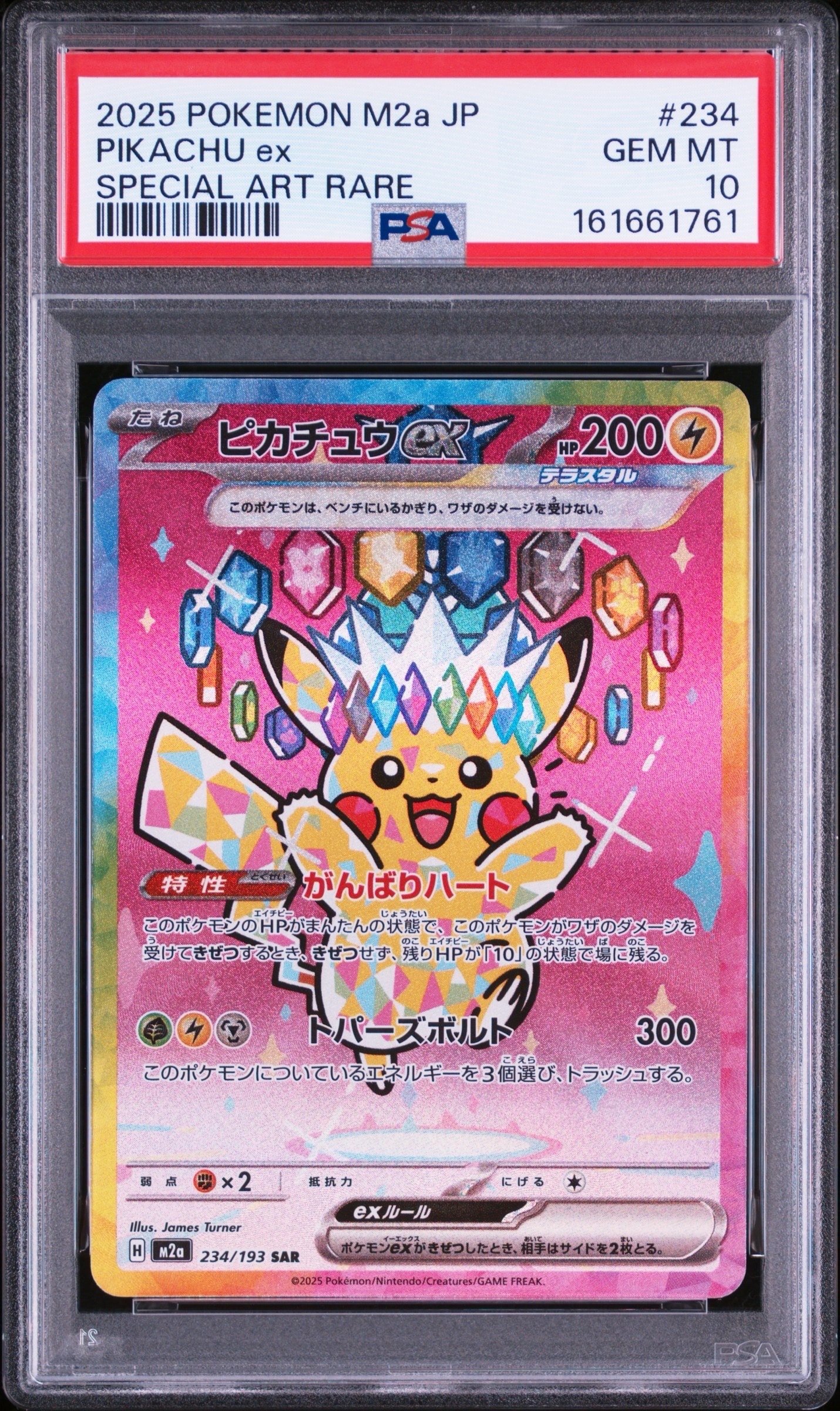 トウホクのピカチュウ P [SV-P 260](スペシャルBOX「ポケモンセンター
