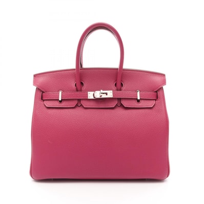 エルメス HERMES バーキン25 ハンドバッグ バッグ レザー トゴ トゴ トスカ □O刻印(2011年製造) レディース ピンク系 【中古】