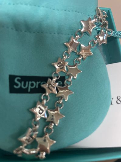 Supreme / Tiffany & Co. Star Bracelet "Silver"