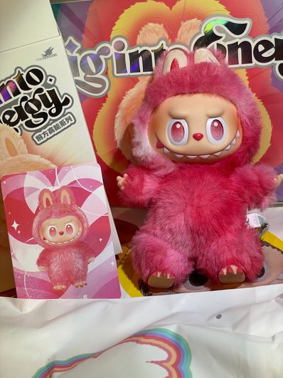 POP MART THE MONSTERS (LABUBU) Big into Energy Series Plush Pendant LOVE