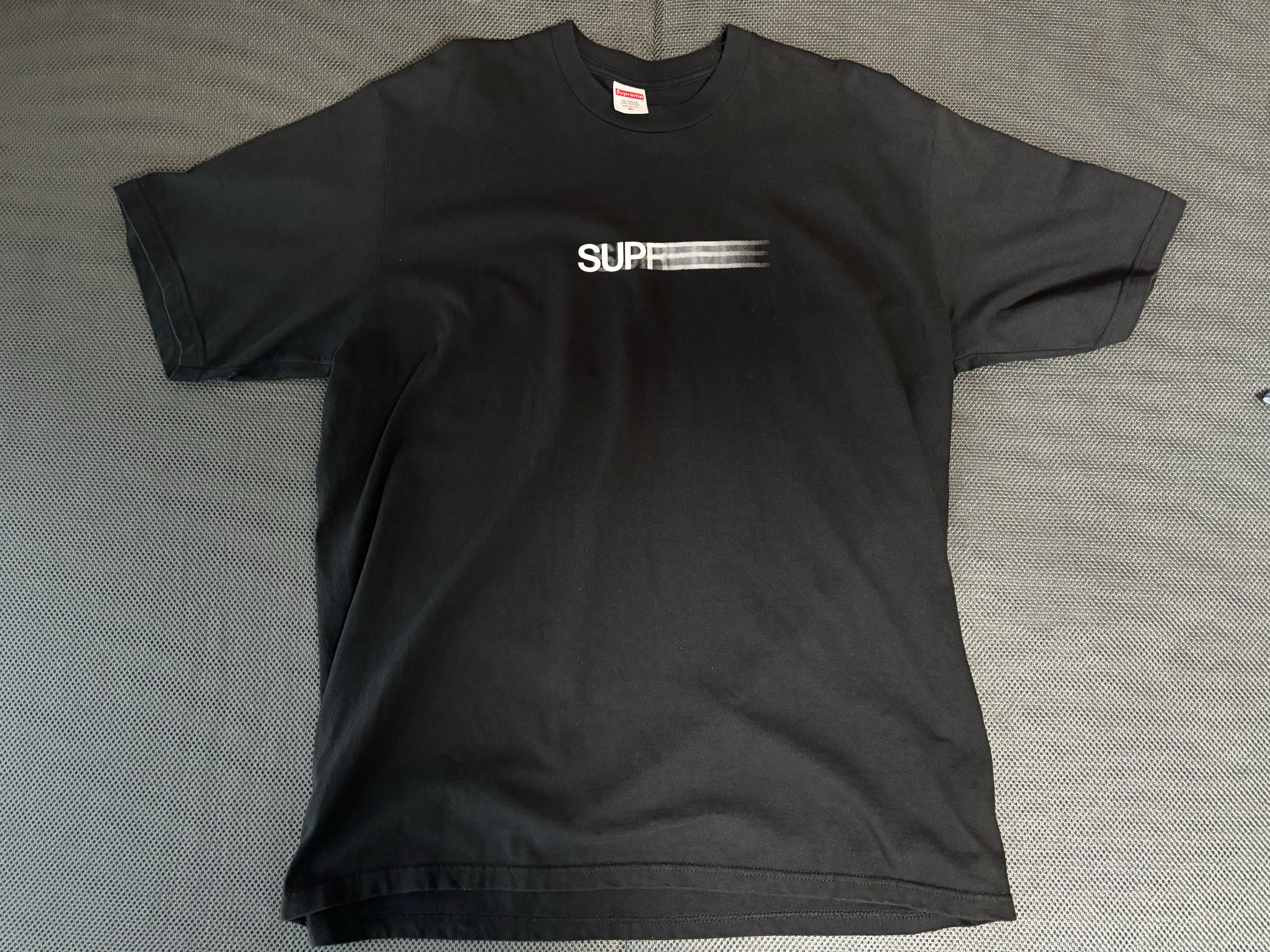 Supreme Motion Logo Tee "Black" (23SS)