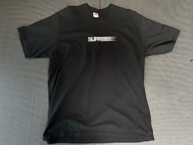Supreme Motion Logo Tee "Black" (23SS)
