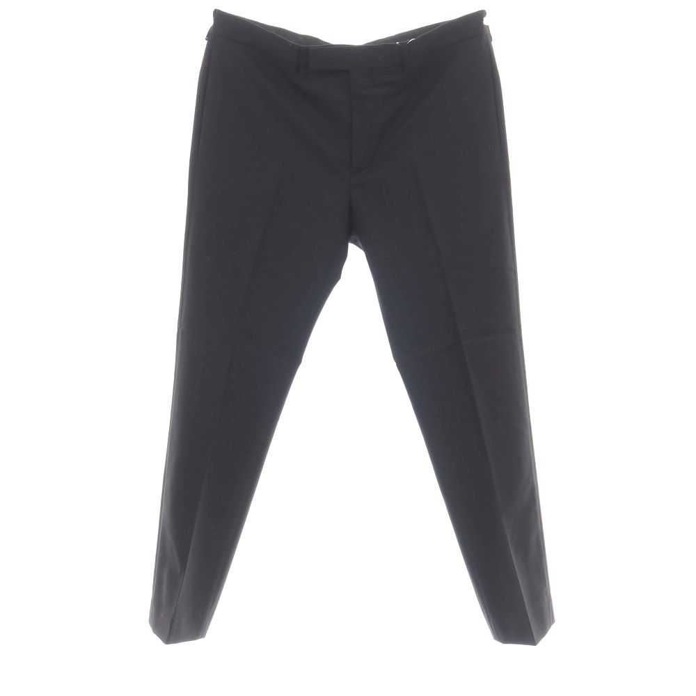 【中古】ディオールオム Dior Homme ウール ドレススラックスパンツ ブラック【サイズ48】【メンズ】